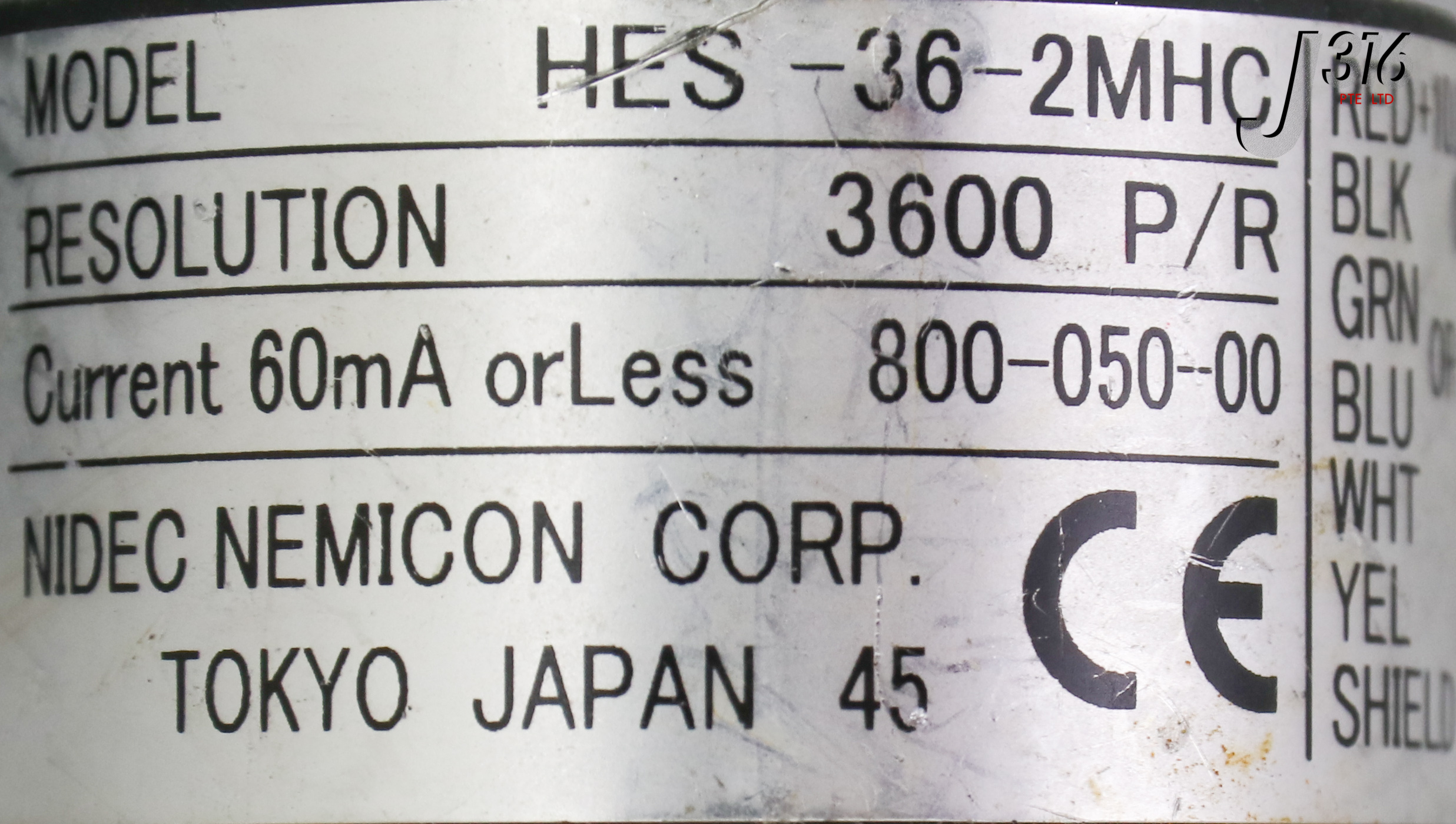 21796 NIDEC NEMICON ROTARY ENCODER HES-36-2MHC | eBay